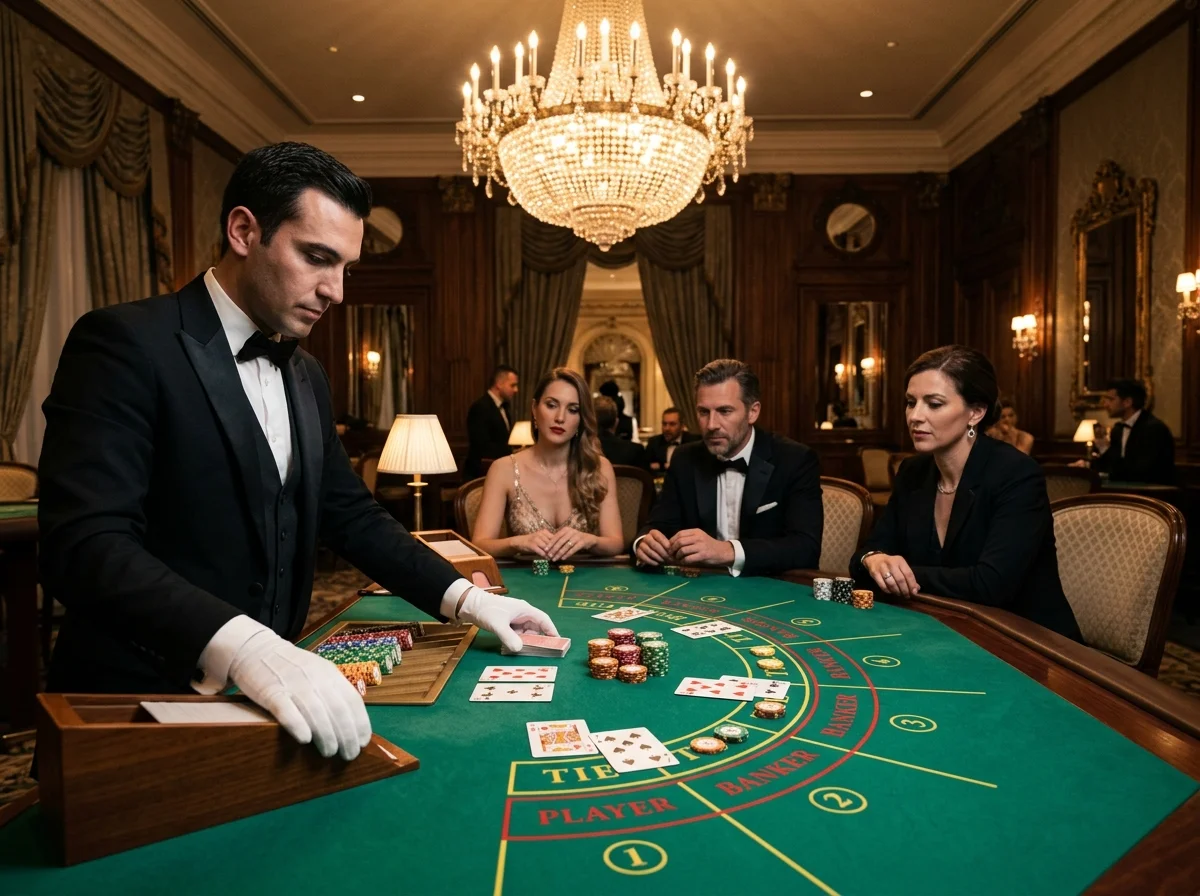 Baccarat w BetOnRed Casino